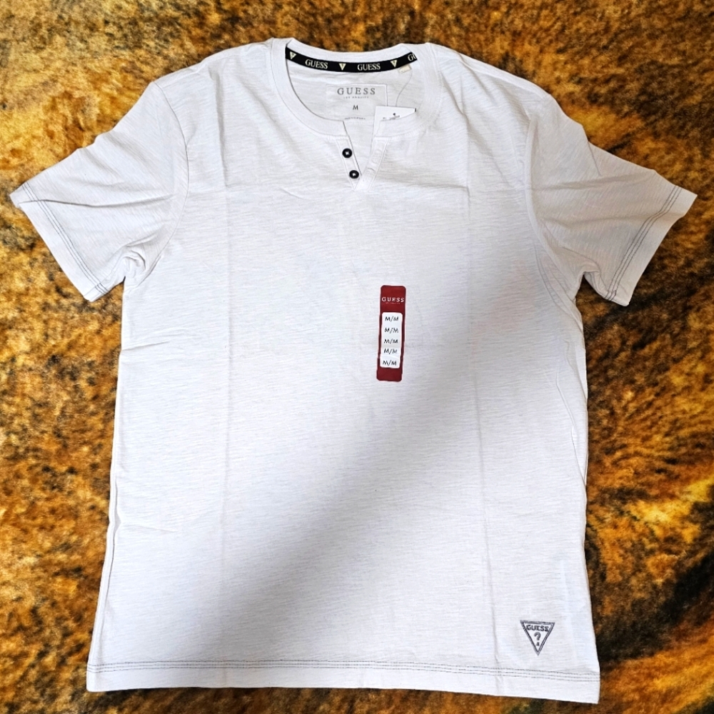 GUESS Short sleeve Henley